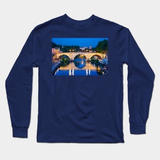 Ponte Cestio - Rome Long Sleeve T-Shirt